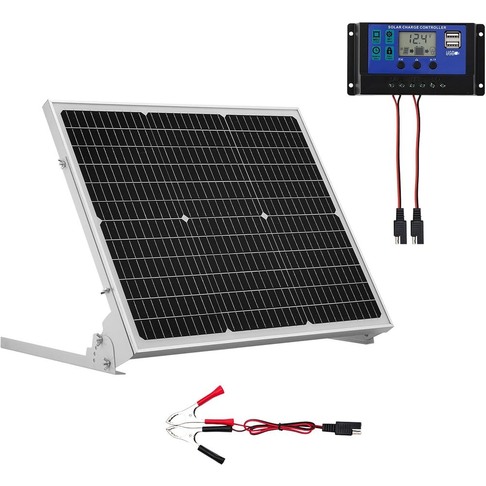 Solar Panel - 50W 12V Güneş Enerjili Akü Dolum