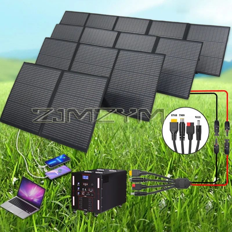 Solar Panel 200W - Katlanabilir Güneş Paneli 300W / 250W