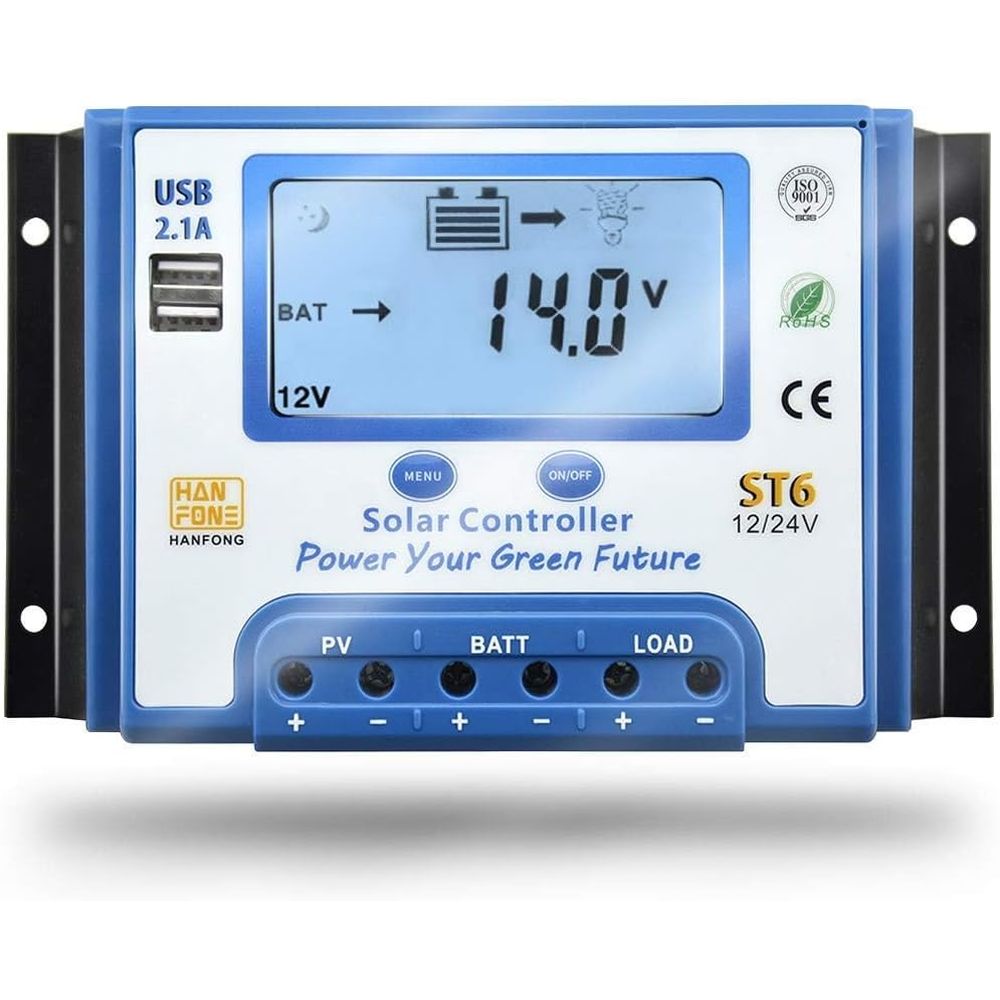 Solar Panel - 60A Güneş Enerjisi Şarj Kontrol Cihazı