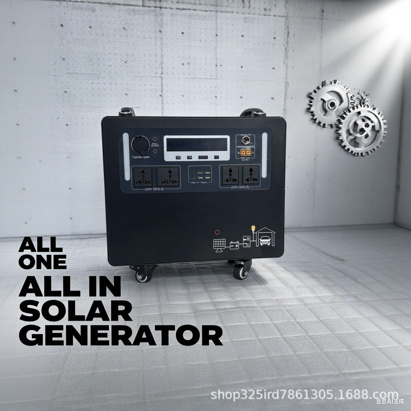 Solar Generator - Ev tipi enerji depolama güç kaynağı