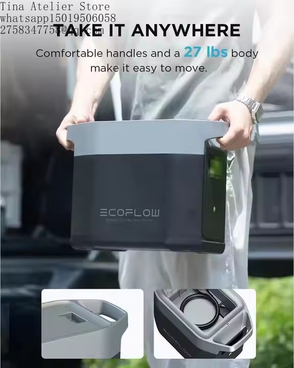 Portable Power Station - EcoFlow Delta2 Taşınabilir Güç İstasyonu için