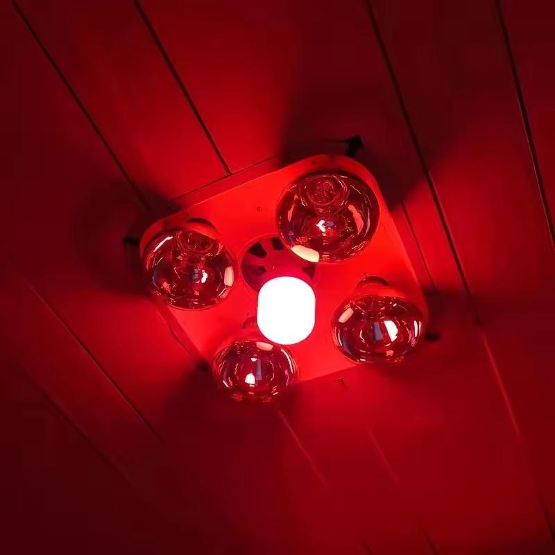 Solar Lamp - Yeni Yüksek Güçlü Kırmızı LED Ampul