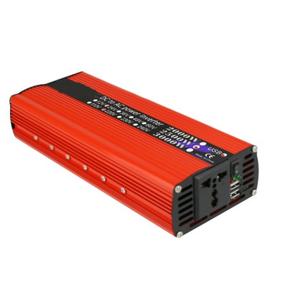 Power Inverter - 3000W İnvertör Araç İnvertörü Çift USB