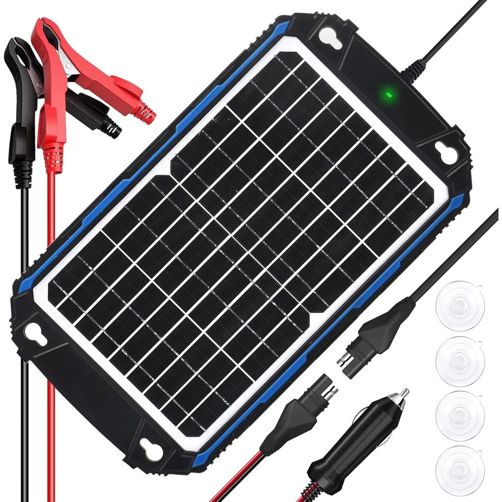 Solar Panel - Su Geçirmez 12W 12V Güneş Enerjili