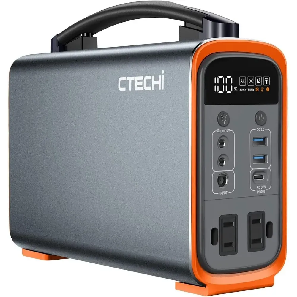 Solar Generator - 320Wh Lifepo4 Taşınabilir Güç İstasyonu, güneş