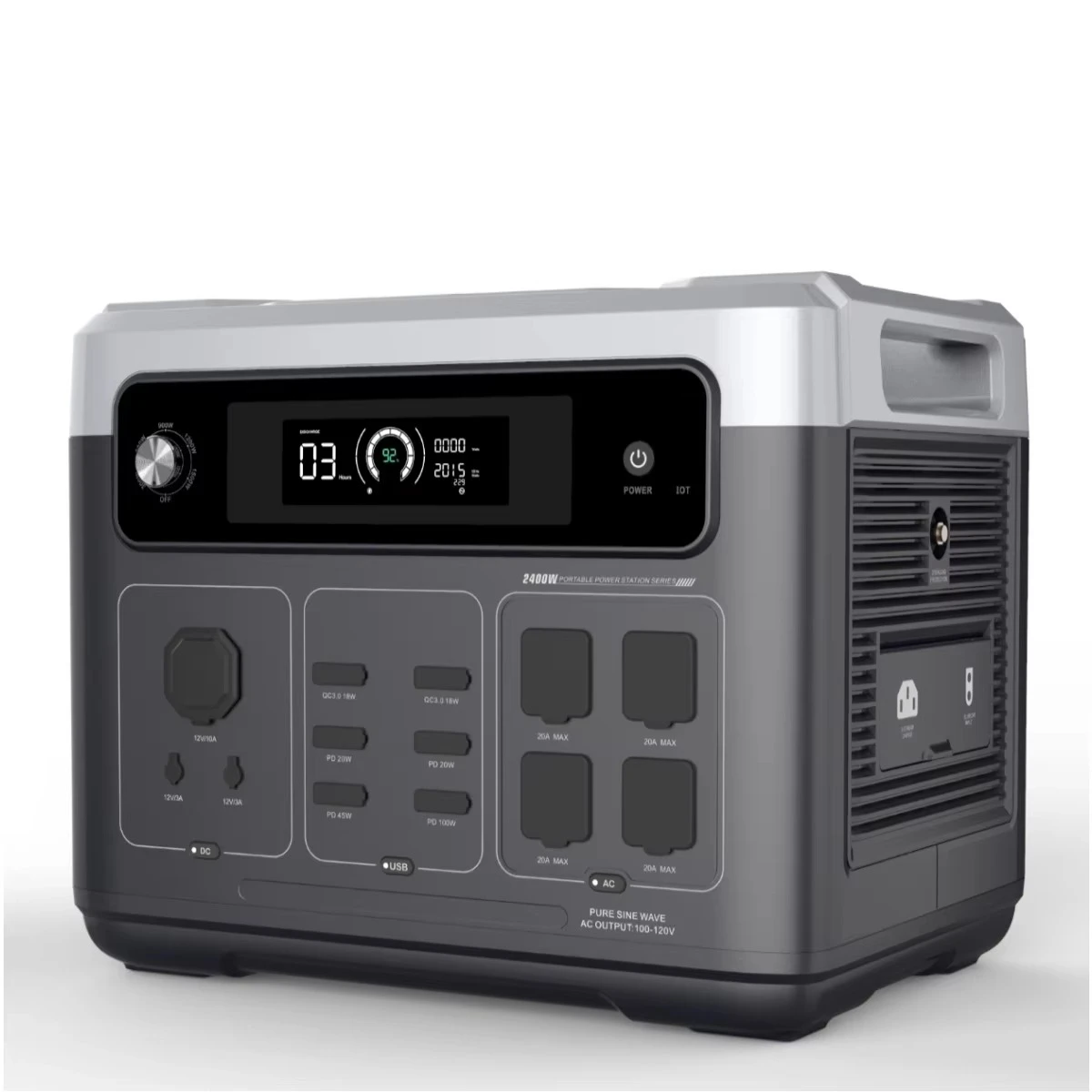 P2001 PLUS 2400W Taşınabilir G - Solar Generator incelemesi ve fiyatı
