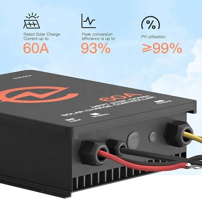 CE sertifikalı ELEJOY EMD60A 2 - Charge Controller Solar incelemesi ve fiyatı