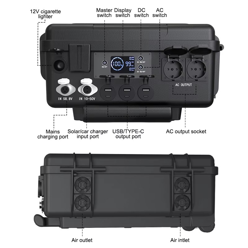 110V 220V Taşınabilir Şarj İst - Solar Generator incelemesi ve fiyatı