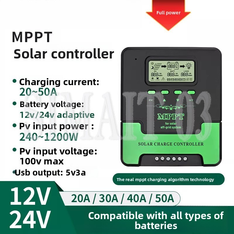 MPPT Güneş Enerjisi Şarj Regül - Charge Controller Solar incelemesi ve fiyatı