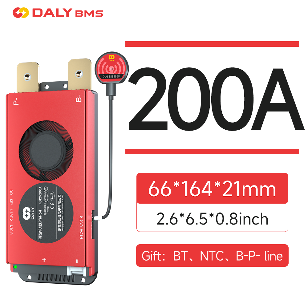 Daly BMS 200A LiFePo4 4S 12V 1 - Lithium Battery 12V incelemesi ve fiyatı