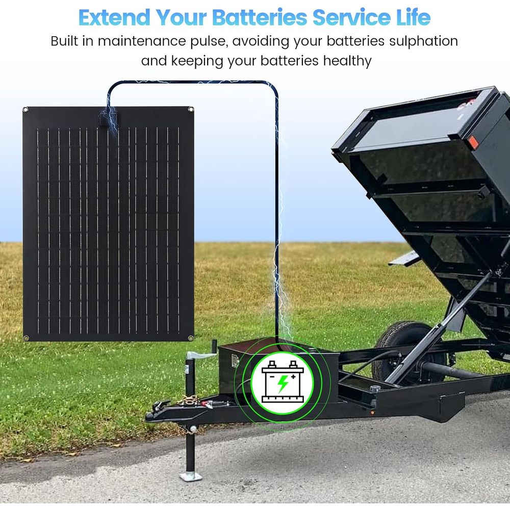 Güneş Enerjili Akü Şarj Cihazı - Solar Panel incelemesi ve fiyatı