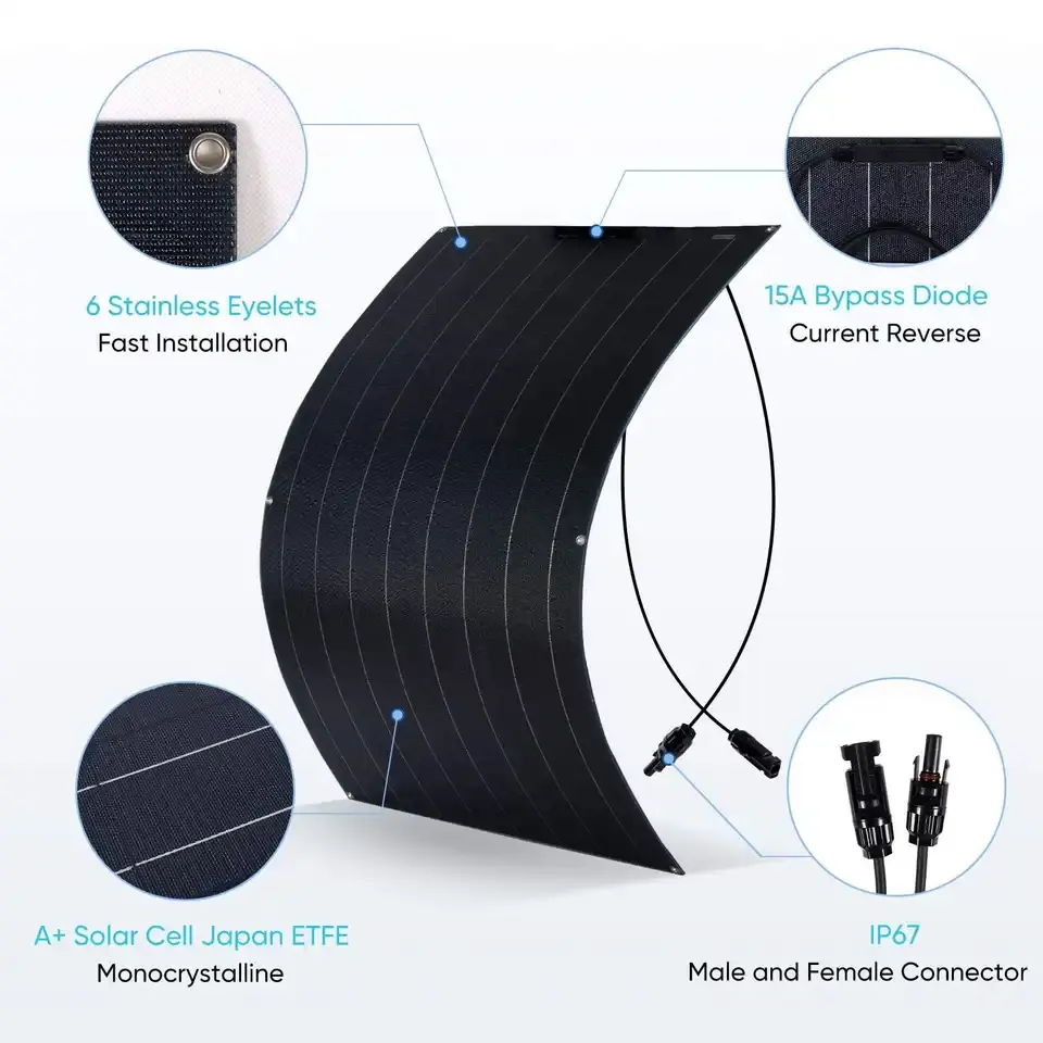430W Monokristal Silikon Esnek - Solar Panel incelemesi ve fiyatı